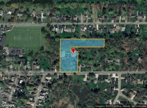  433 Genesee St, Olean, NY Parcel Map