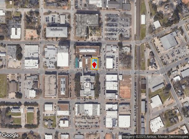 208 W Davis St, Conroe, TX Parcel Map