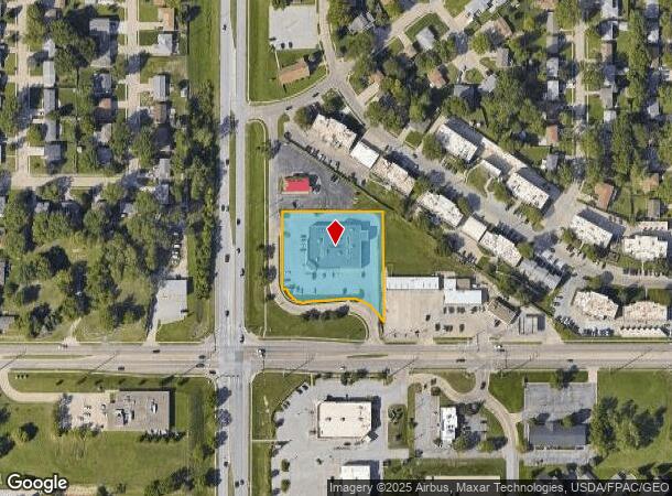 6827 S 84Th St, Omaha, NE Parcel Map