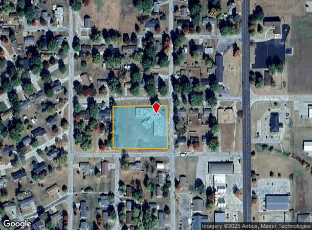 201 Sioux Ave, Hiawatha, KS Parcel Map