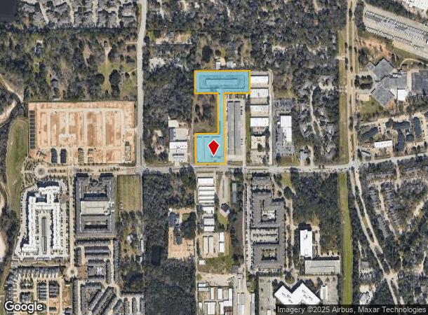 1626 Sawdust Rd, Spring, TX Parcel Map