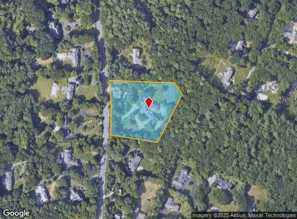  316 Wellesley St, Weston, MA Parcel Map