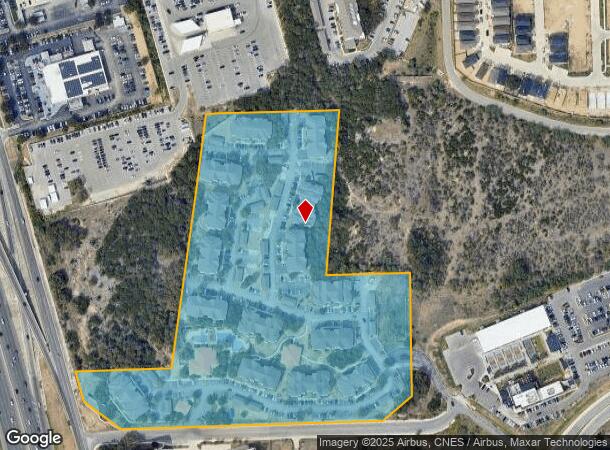 5511 Pecan Spgs, San Antonio, TX Parcel Map