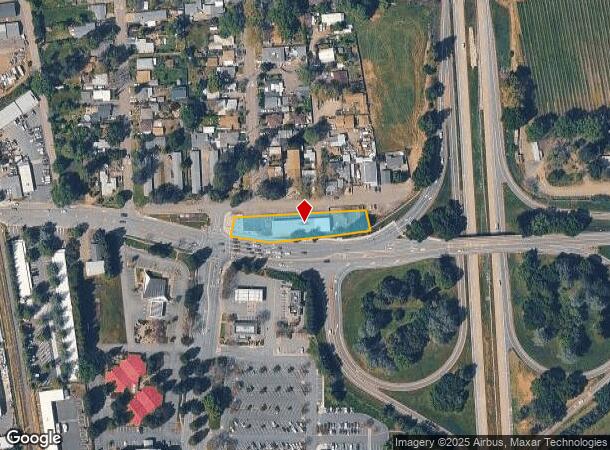 550 Talmage Rd, Ukiah, CA Parcel Map