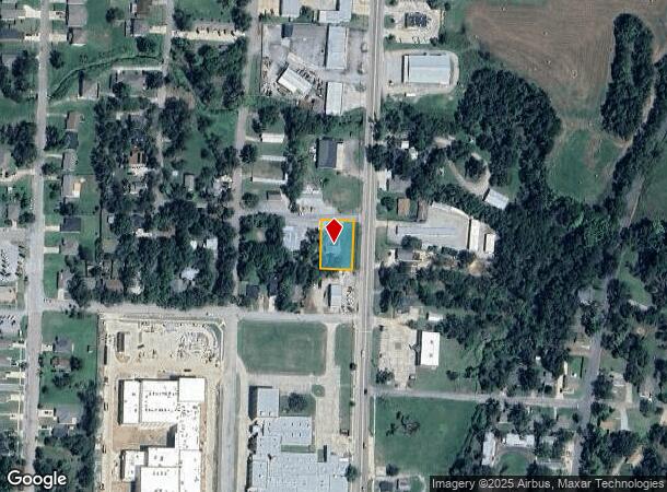 1503 N Center St, Bonham, TX Parcel Map