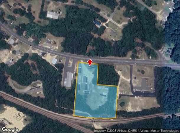 1570 E Us 74 Hwy, Hamlet, NC Parcel Map