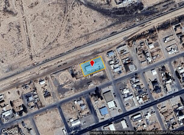 101 S Oleander St, Pecos, TX Parcel Map