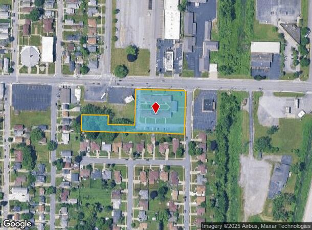 2245 Clinton St, Buffalo, NY Parcel Map
