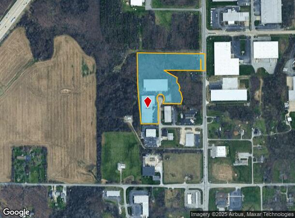 3311 Enterprise Rd, Fort Wayne, IN Parcel Map