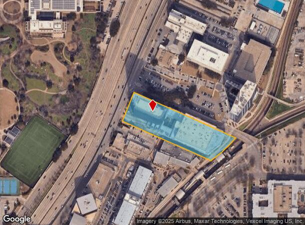  5910 N Central Expy, Dallas, TX Parcel Map