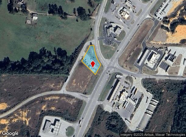  670 Magnolia St S, Lincoln, AL Parcel Map