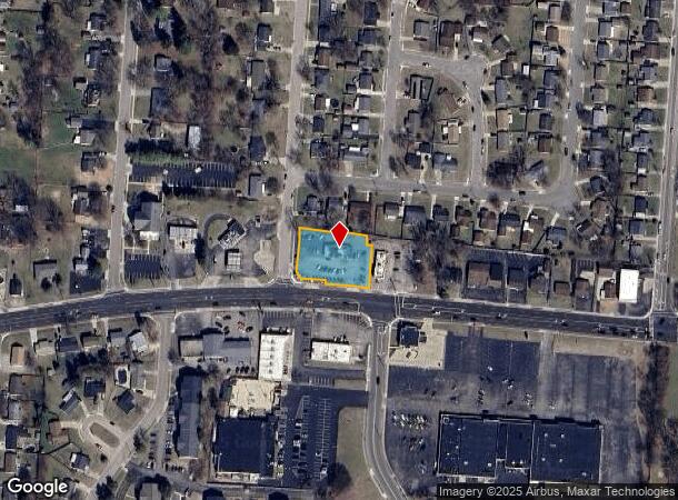 1011 E 2Nd St, Franklin, OH Parcel Map