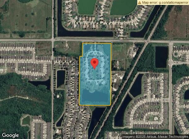  1820 Blair Castle Cir, Ruskin, FL Parcel Map