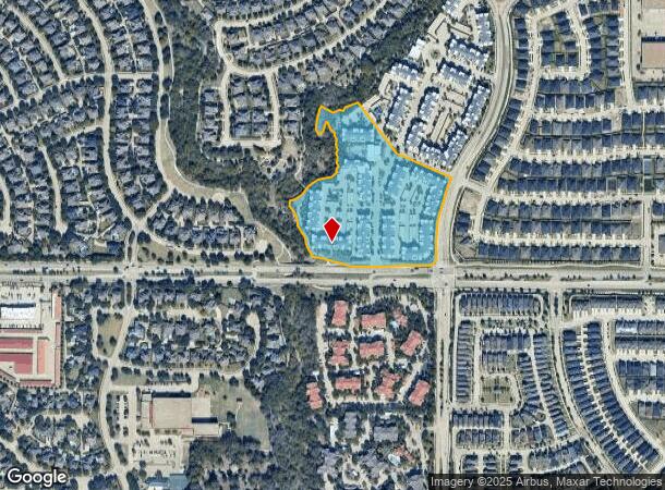  1090 W Exchange Pkwy, Allen, TX Parcel Map