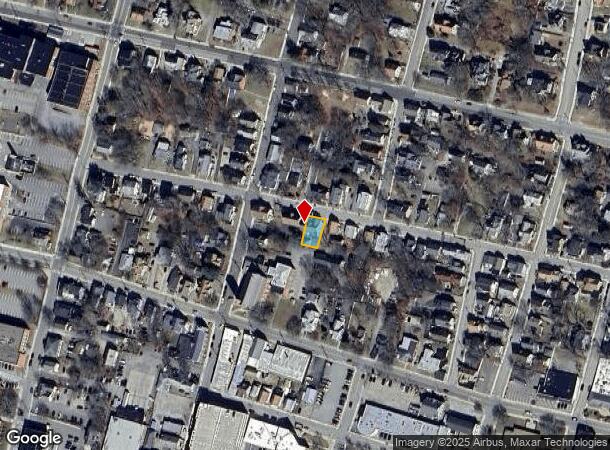  84 Spring St, Willimantic, CT Parcel Map