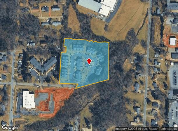 1726 3Rd Ave Nw, Hickory, NC Parcel Map