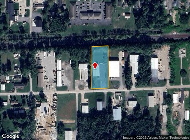 1454 3Rd St, Osceola, IN Parcel Map