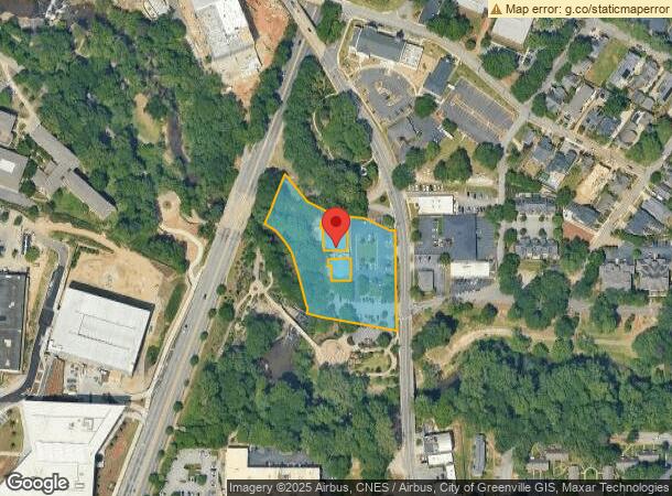  24 Cleveland St, Greenville, SC Parcel Map