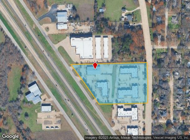 2420 Highway 287 N, Mansfield, TX Parcel Map