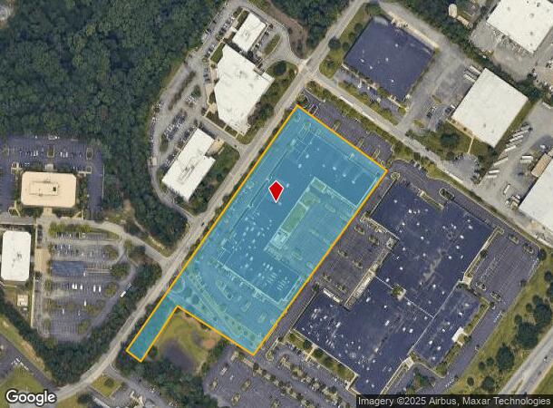  7229 Parkway Dr, Hanover, MD Parcel Map