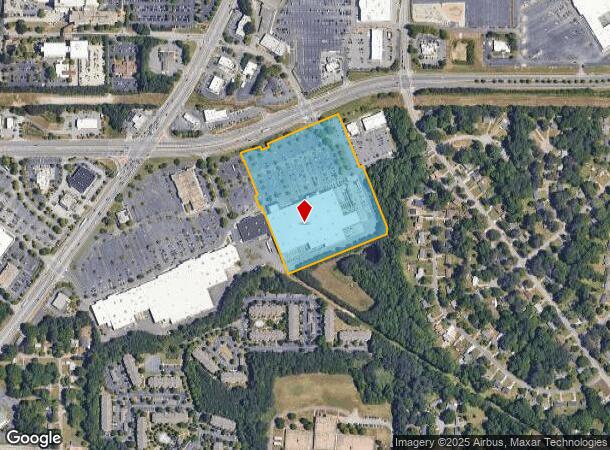  1717 E West Connector, Austell, GA Parcel Map
