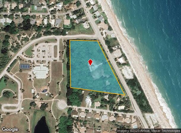  6970 S Highway A1a, Melbourne Beach, FL Parcel Map
