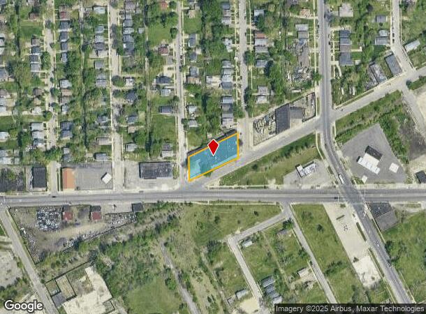 2731 Jerome St, Detroit, MI Parcel Map