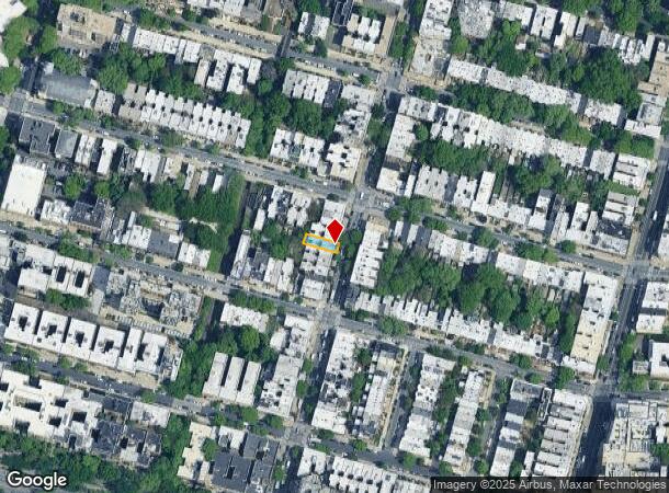  748 Franklin Ave, Brooklyn, NY Parcel Map