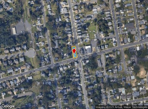  341 Washington Rd, Sayreville, NJ Parcel Map