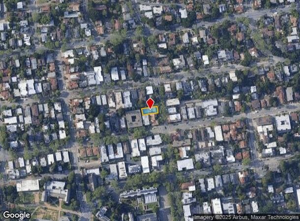  1674 Euclid Ave, Berkeley, CA Parcel Map