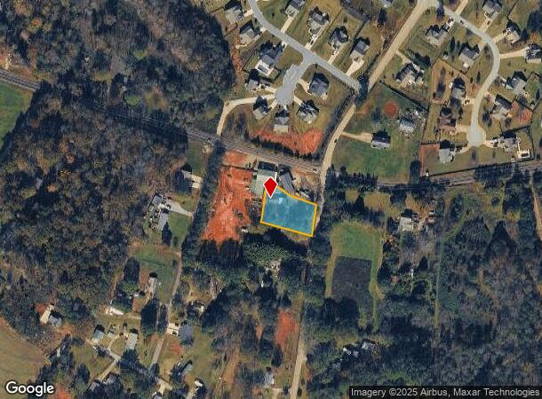  3495 N Mcelhaney Rd, Greer, SC Parcel Map