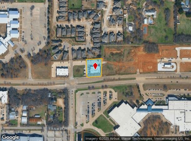8913 Mid Cities Blvd, North Richland Hills, TX Parcel Map