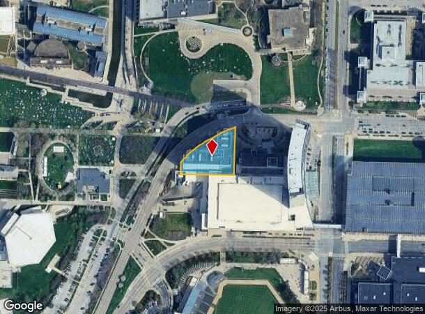  625 W Washington St, Indianapolis, IN Parcel Map