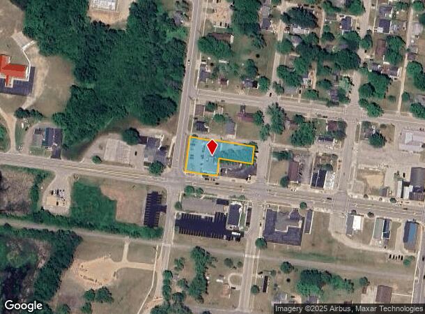  146 N Corning St, Farwell, MI Parcel Map