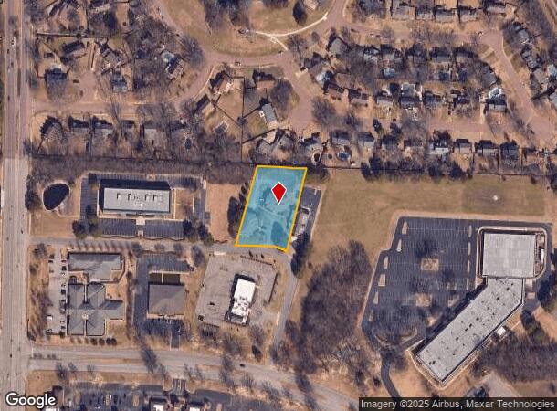  3242 Players Club Cir, Memphis, TN Parcel Map