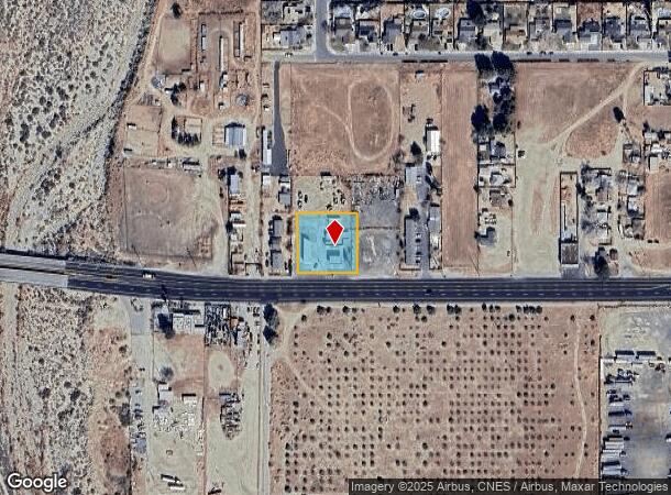 7225 Pearblossom Hwy, Littlerock, CA Parcel Map