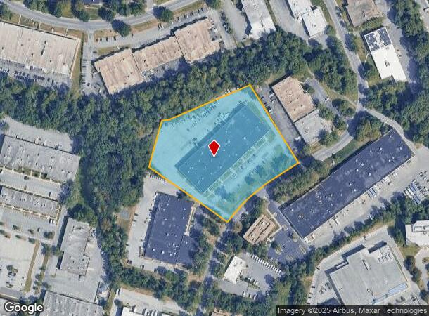  9033 Red Branch Rd, Columbia, MD Parcel Map