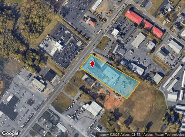 2610 S Main St, Harrisonburg, VA Parcel Map