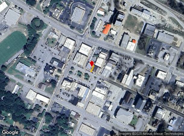  17 N Public Sq, Elberton, GA Parcel Map