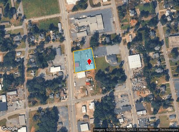  1207 S Murray Ave, Anderson, SC Parcel Map