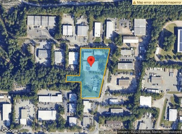  5908 Triangle Dr, Raleigh, NC Parcel Map