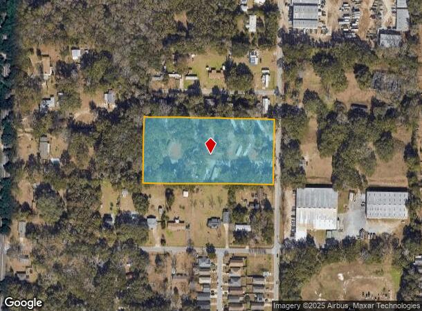  8521 Fowler Ave, Pensacola, FL Parcel Map