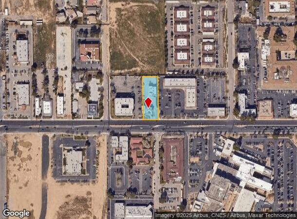 1649 W Avenue J, Lancaster, CA Parcel Map