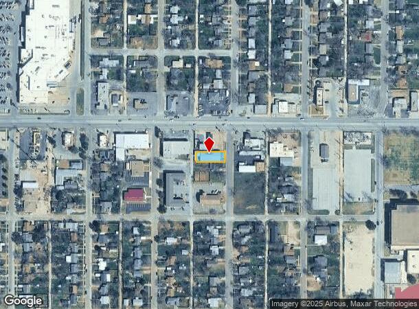  1418 Marshall St, Abilene, TX Parcel Map
