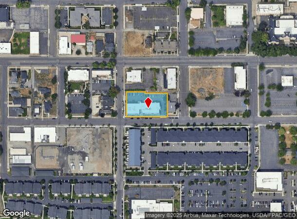  1310 W College Ave, Spokane, WA Parcel Map