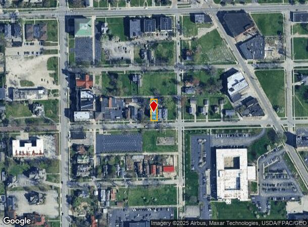412 Floyd St, Toledo, OH Parcel Map