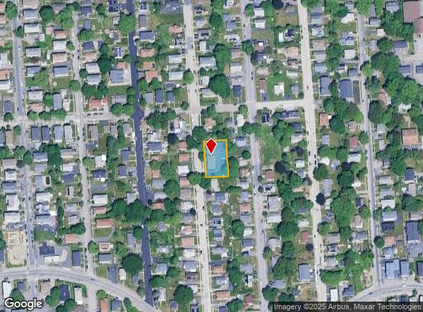  151 Delmont Ave, Worcester, MA Parcel Map