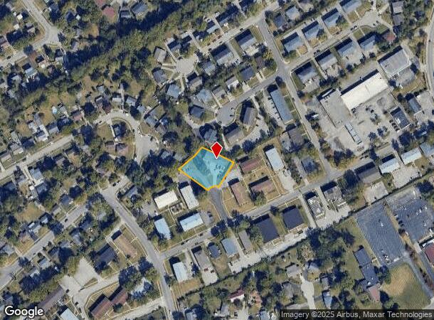  1401 Bayou Ct, Lexington, KY Parcel Map