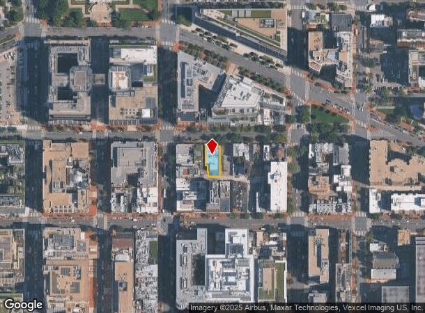  630 I St Nw, Washington, DC Parcel Map