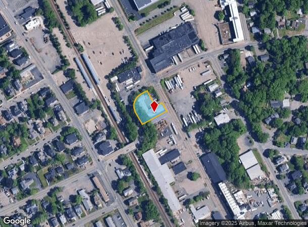  100 Spark St, Brockton, MA Parcel Map